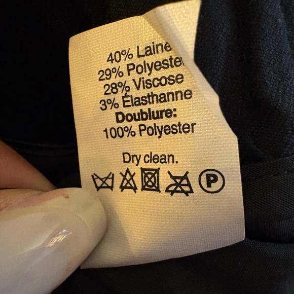 J.Crew Black Wool-Blend Skirt NWT Size 6 – Classic Lined Career Skirt - Picture 12 of 12